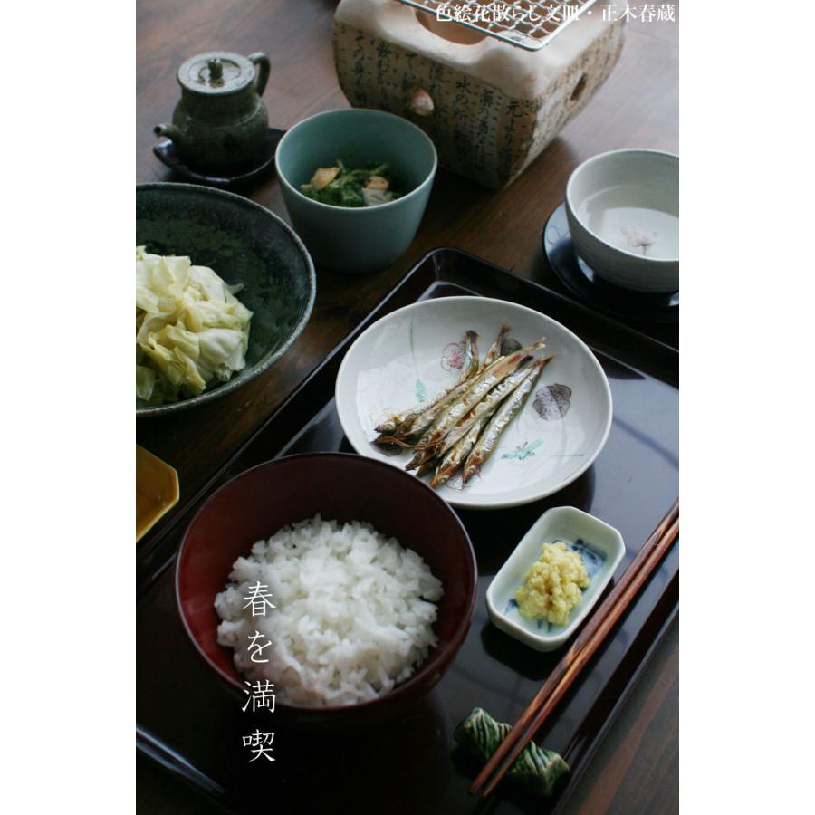 色絵花散らし文皿・正木春蔵《小皿・14.5cm》 |  | 03