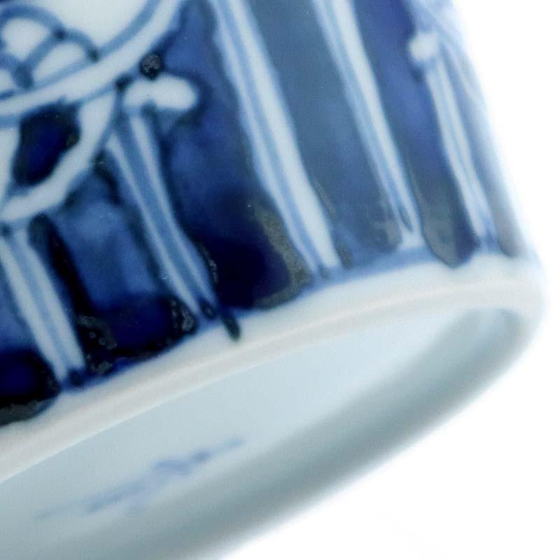 染付鼓文蕎麦猪口・大・正木春蔵 : 和食器の愉しみ 工芸店ようび