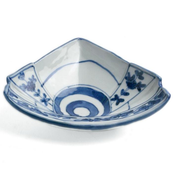 九谷焼：染付兜形向付・正木春蔵《向付・小皿・15.0cm》 : 和食器の 