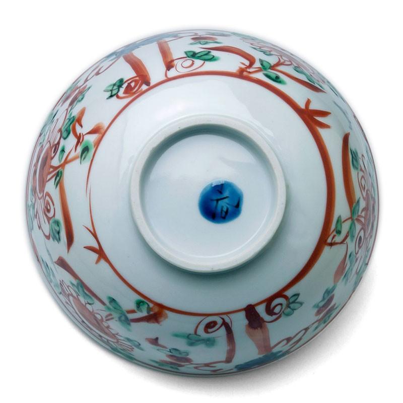 九谷焼：呉須赤絵鉢・正木春蔵《大鉢・18.4cm》 : 和食器の愉し