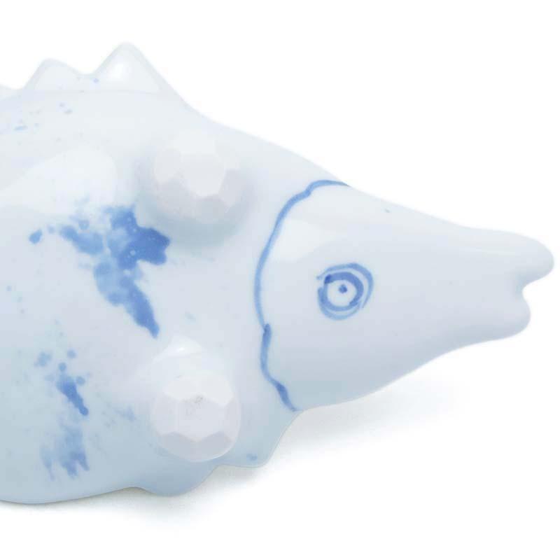 九谷焼：染付魚形向付・正木春蔵《向付・小皿・扁形皿・23.0cm》 |  | 11