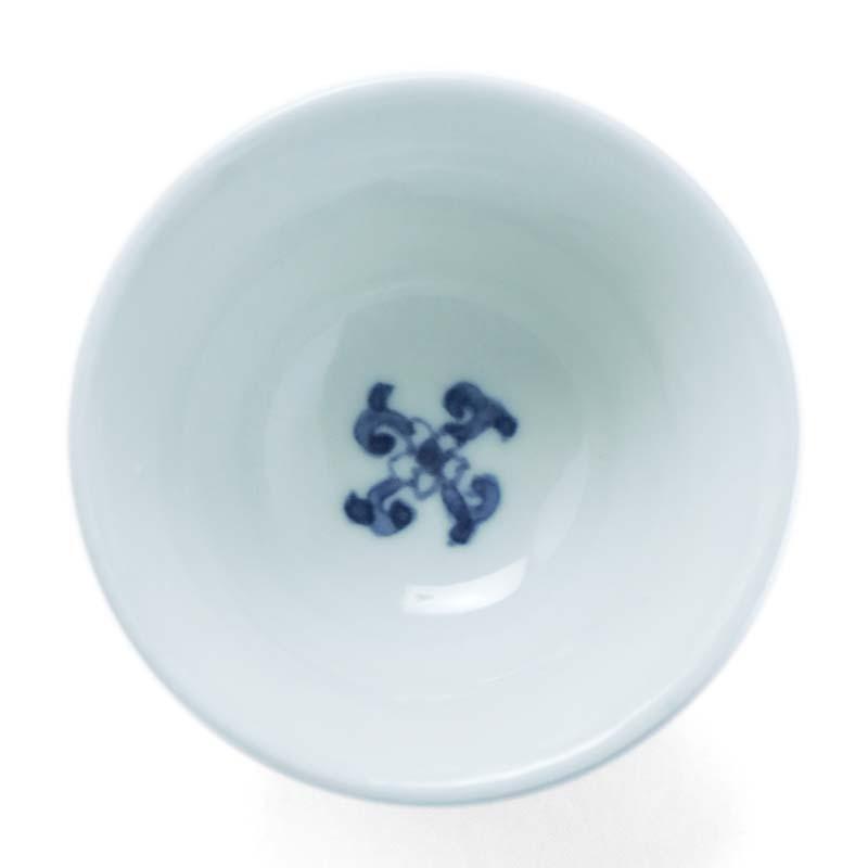 正木春蔵　色絵花紋酒盃 正木春蔵 色絵花紋酒盃 正木春蔵 色絵花紋酒盃 | 陶芸