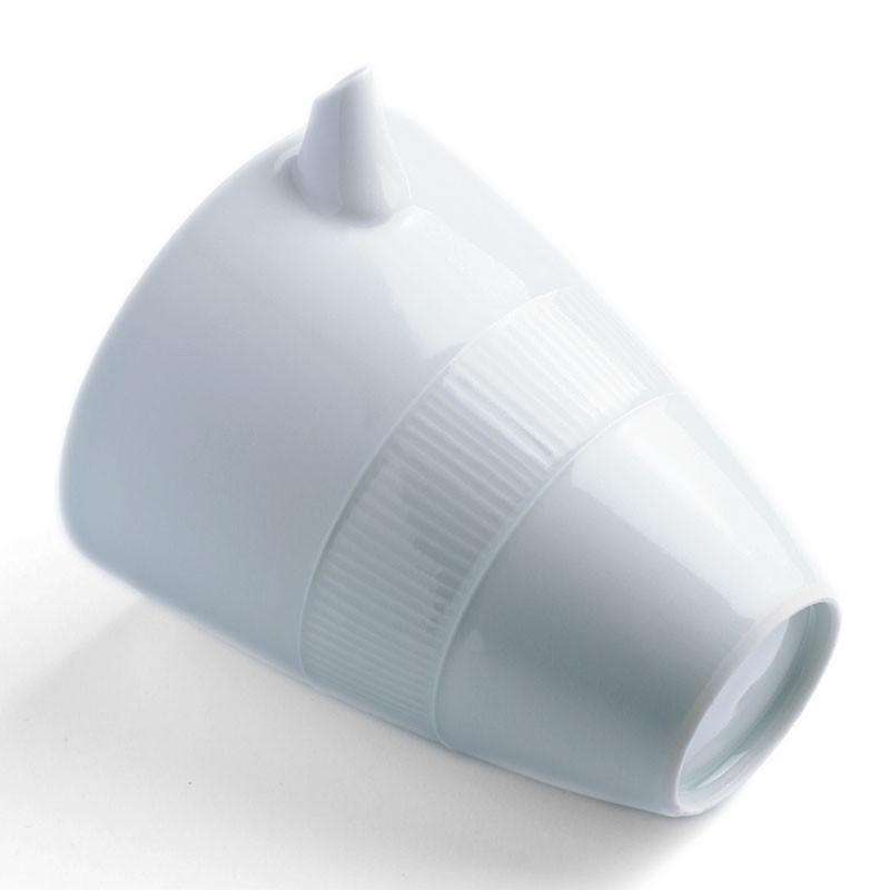 白磁：白磁帯しのぎ片口・水野克俊《片口・200ml》 |  | 02