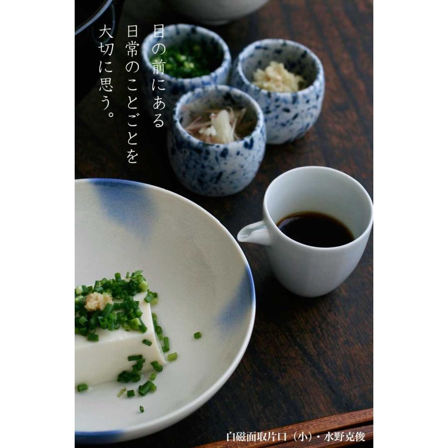 白磁：白磁面取片口・小・水野克俊《片口・5.0cm・45ml》 |  | 03