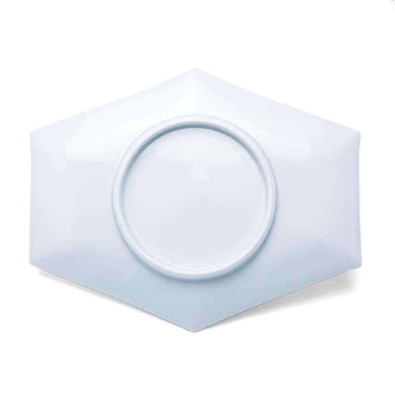 白磁：白磁六角長皿・水野克俊《小皿・16.7cm》 : 和食器の愉しみ 工芸