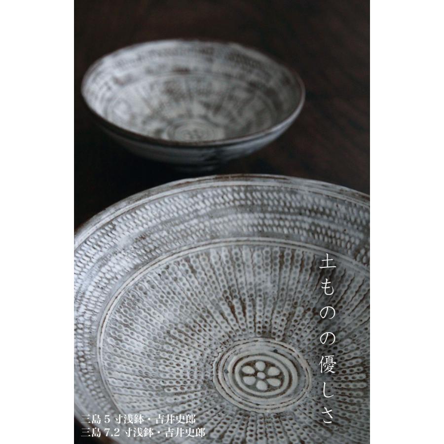 三島7.2寸浅鉢・吉井史郎《大鉢・中皿・22.0cm》 : 和食器の愉しみ 