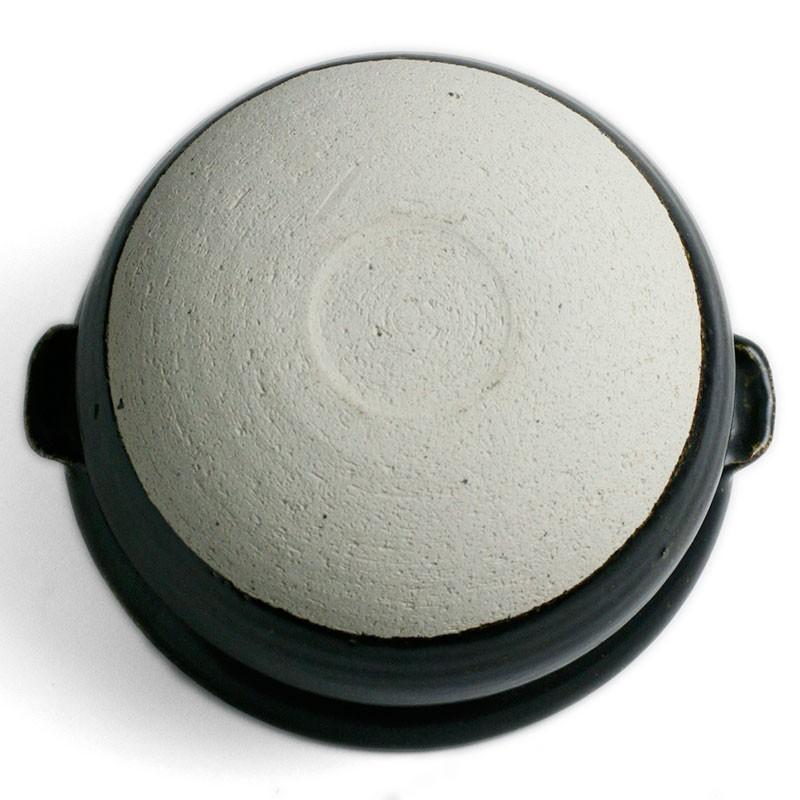 玄釉土鍋・3合・吉井史郎《土鍋・1600ml・3合・21.0cm》 : 和食器の