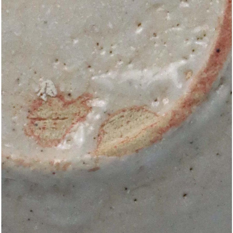 志野焼：志野菊之文小皿・瀧川恵美子《小皿・11.2cm》 |  | 03