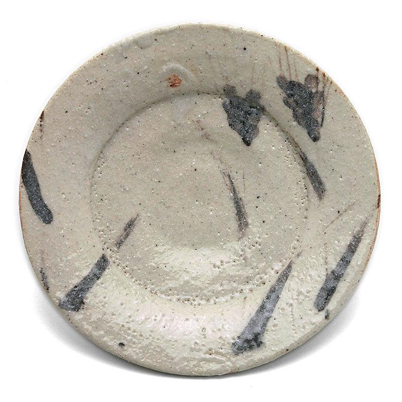 志野焼：志野麦之文向付・瀧川恵美子《小皿・15.0cm》 |  | 14