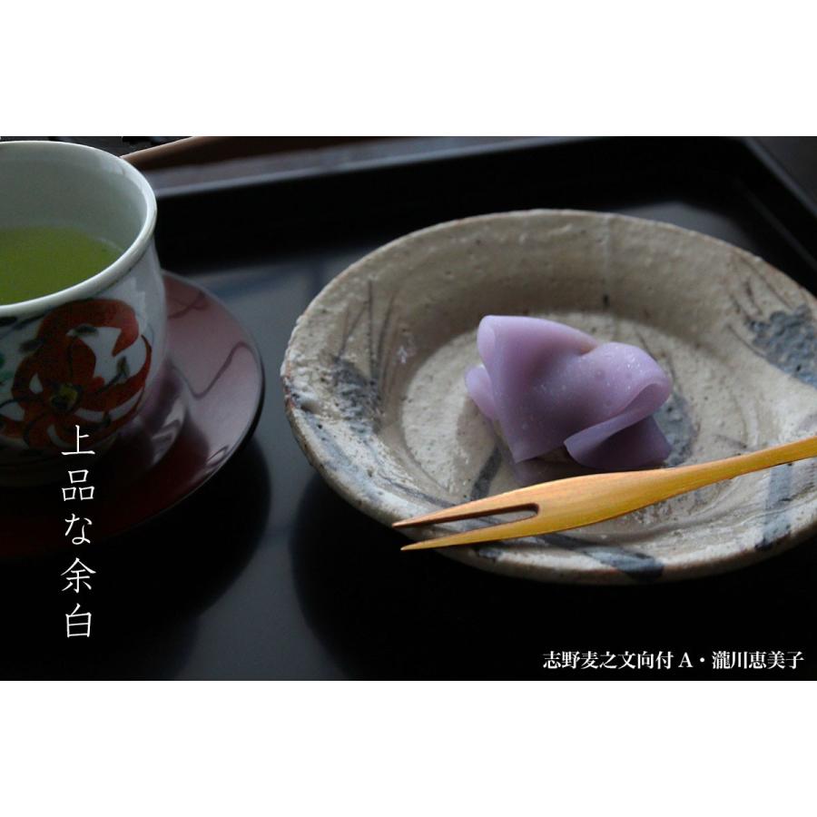 志野焼：志野麦之文向付・瀧川恵美子《小皿・15.0cm》 |  | 06