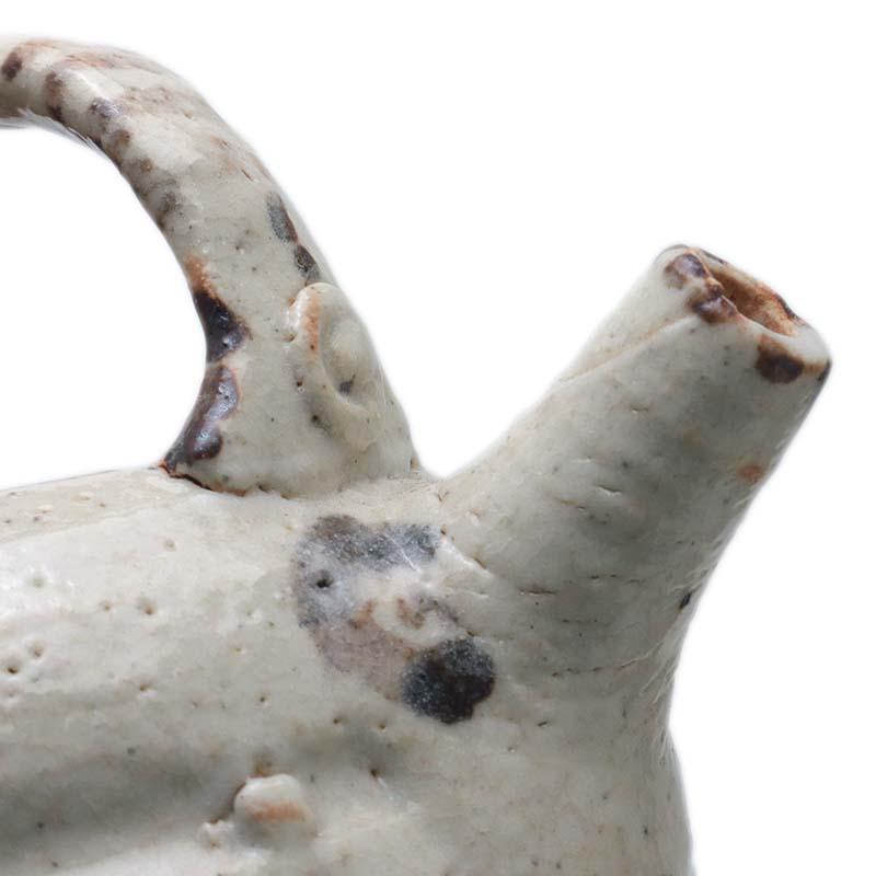 志野焼：志野亀甲文銚子・瀧川恵美子《酒器・400cc》 |  | 07