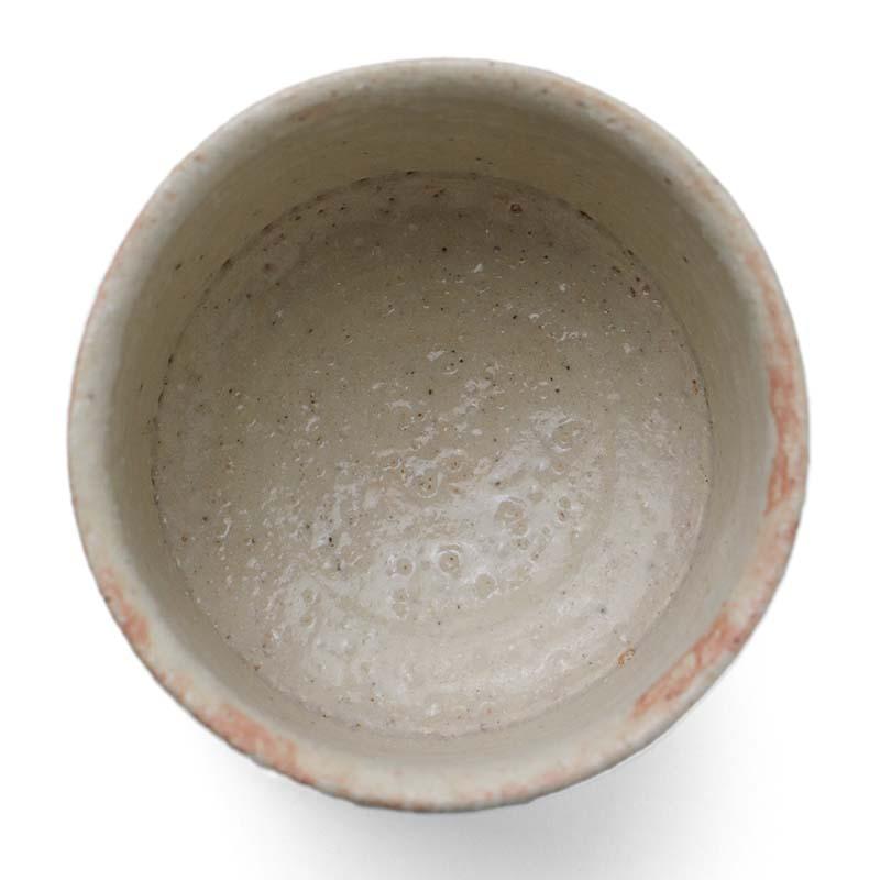 志野焼：志野筒向付・瀧川恵美子《小鉢・7.7cm》 : 和食器の愉しみ