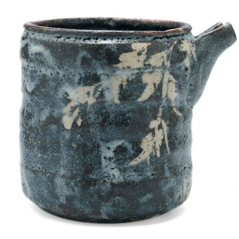 志野焼：鼠志野片口・瀧川恵美子《酒器・300cc》 : 和食器の愉し