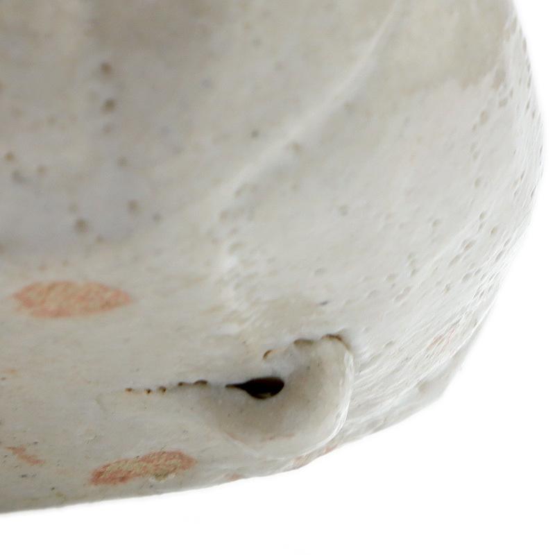 志野焼：志野草文四方向付・瀧川恵美子《中皿・16.0m》 : 和食器の愉し