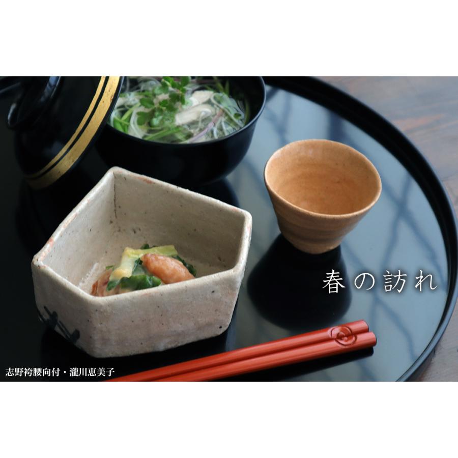 志野焼：志野袴腰向付A・瀧川恵美子《小鉢・12.5cm》 |  | 07