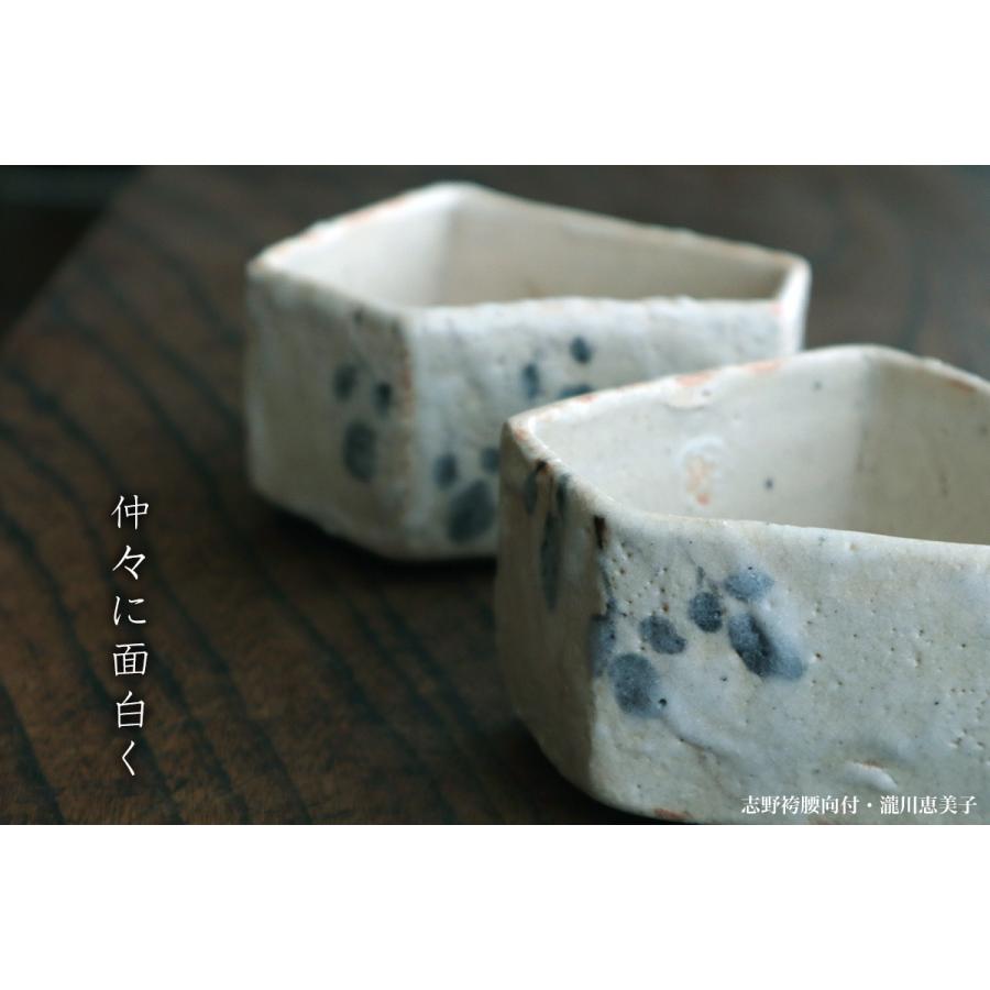 志野焼：志野袴腰向付B・瀧川恵美子《小鉢・12.5cm》 |  | 11