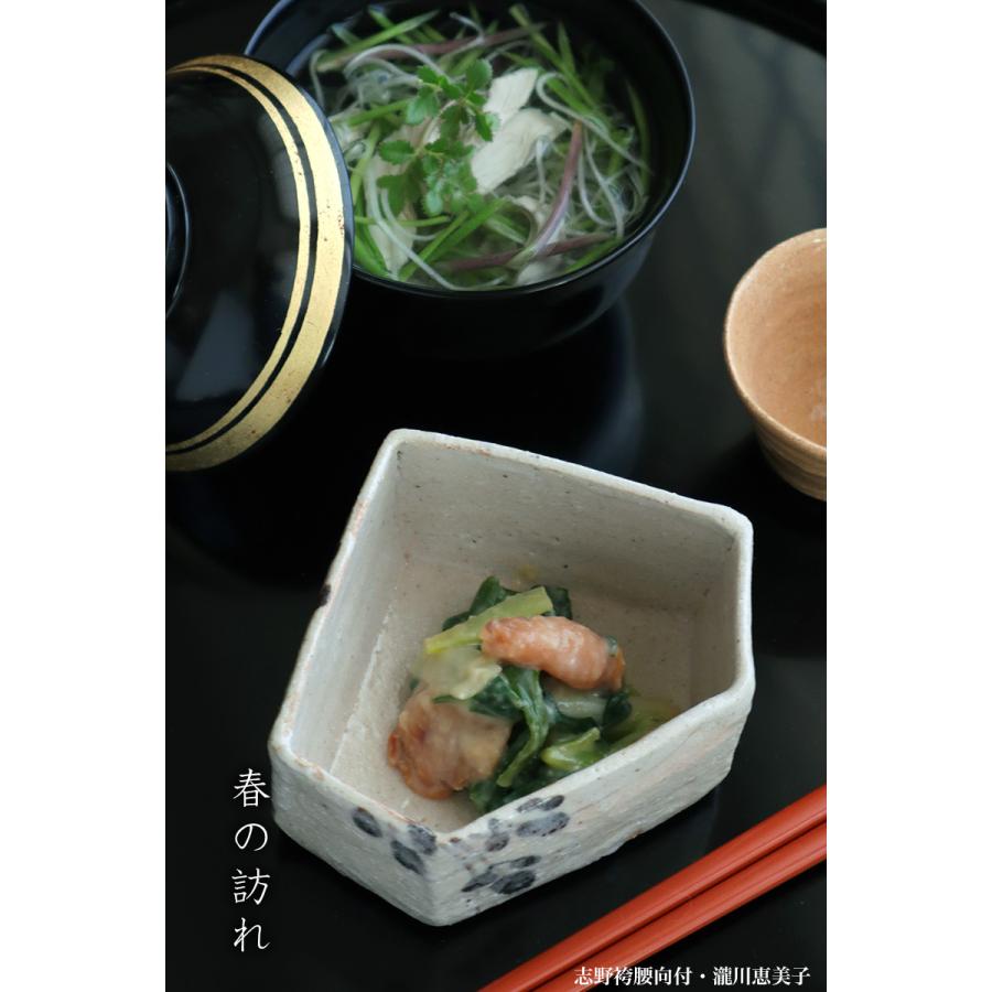 志野焼：志野袴腰向付B・瀧川恵美子《小鉢・12.5cm》 |  | 19