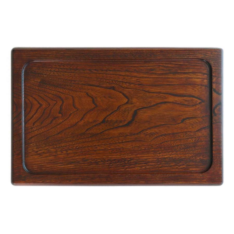 漆器：拭漆にちにち膳・山本哲《お膳・46.4cm》 |  | 01