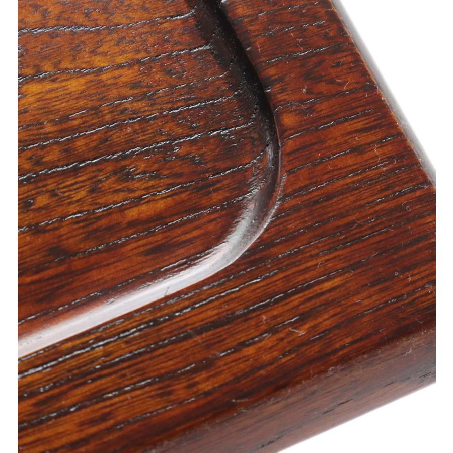 漆器：拭漆にちにち膳・山本哲《お膳・46.4cm》 |  | 05