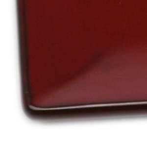 漆器・輪島塗：朱角銘々皿・奥田志郎《小皿・13.6cm》 |  | 06