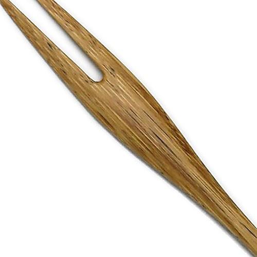 漆器：拭漆竹フォーク18cm・奥田志郎・甲斐のぶお工房《フォーク・竹・漆塗り》 |  | 01