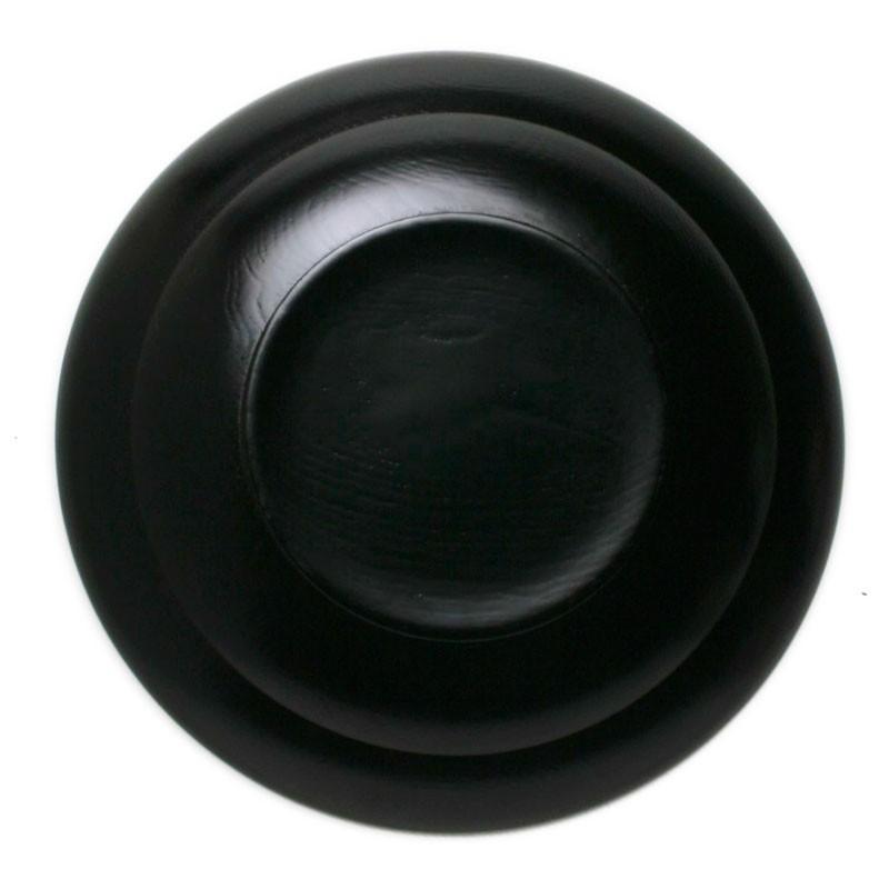 漆器：栓9寸木瓜鉢・黒・守田漆器《大鉢・27.0cm》の画像