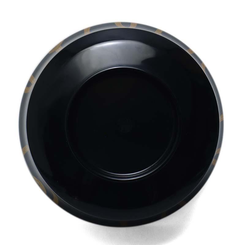 吸い物碗 輪島塗 菊花 蓋物 漆器 黒 美品 希少 最上級 最上手 5客 宮内庁御用達 漆器 山田平安堂】吸物椀 菊に忍 （ 輪島塗：5客組