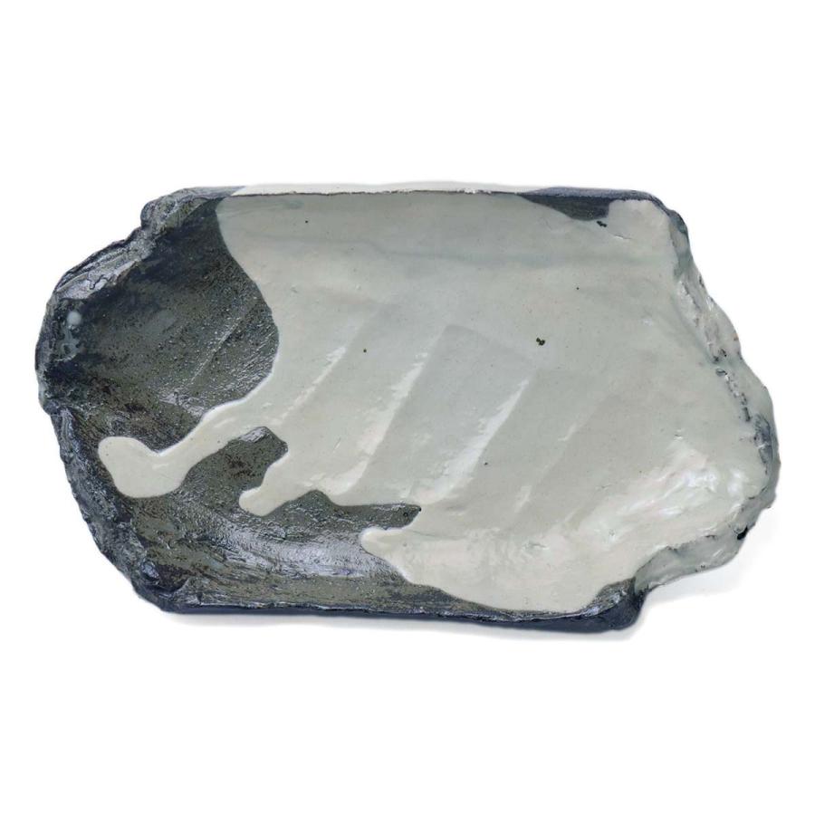 白泥流し長皿・川淵直樹《中皿・30.0cm》 | 