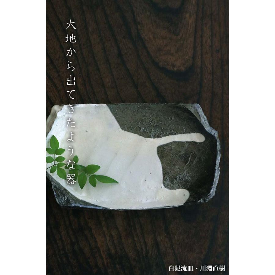 白泥流し長皿・川淵直樹《中皿・30.0cm》 |  | 11