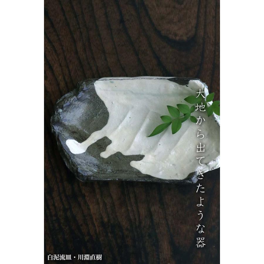 白泥流し長皿・川淵直樹《中皿・30.0cm》 |  | 12