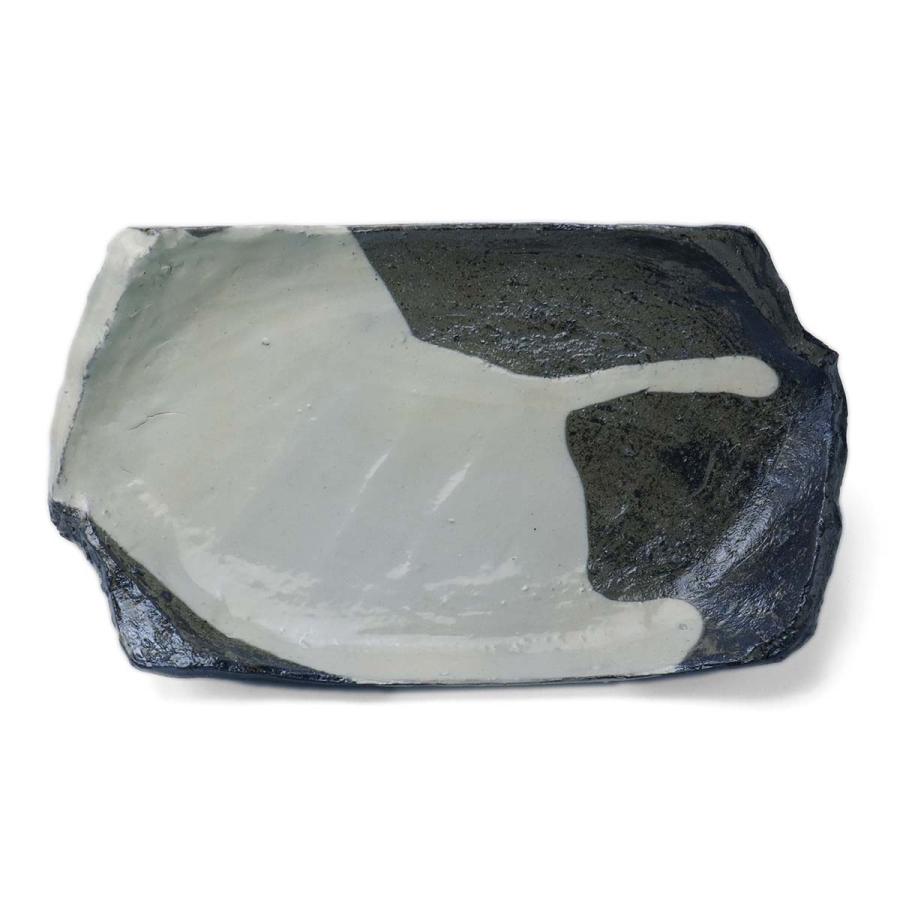 白泥流し長皿・川淵直樹《中皿・30.0cm》 |  | 08