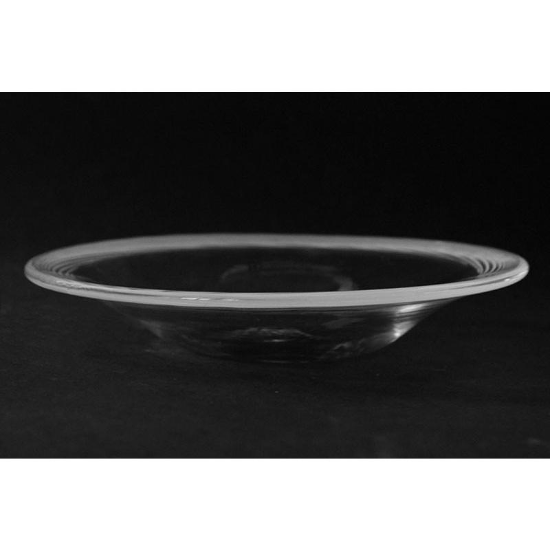 ガラス：ライン渕皿・小西晃《中皿・19.0cm》 |  | 01
