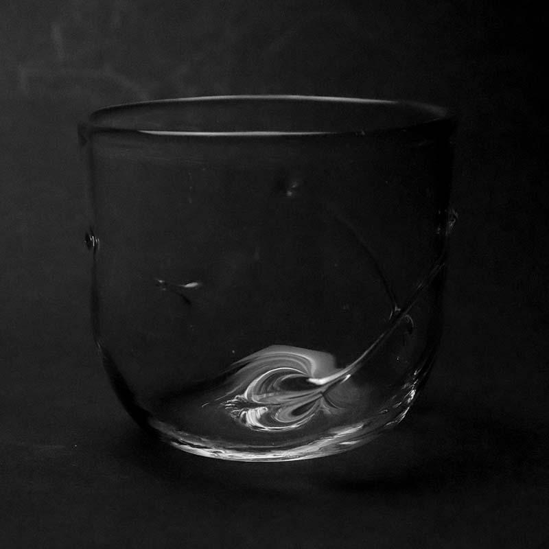 吹きガラス：しずくフリーカップ・小西晃《小鉢・7.5cm》 |  | 01