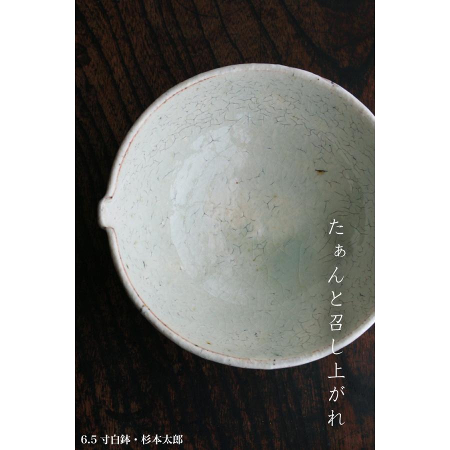 6.5寸白鉢・杉本太郎《中鉢・片口・21.0cm》 |  | 03