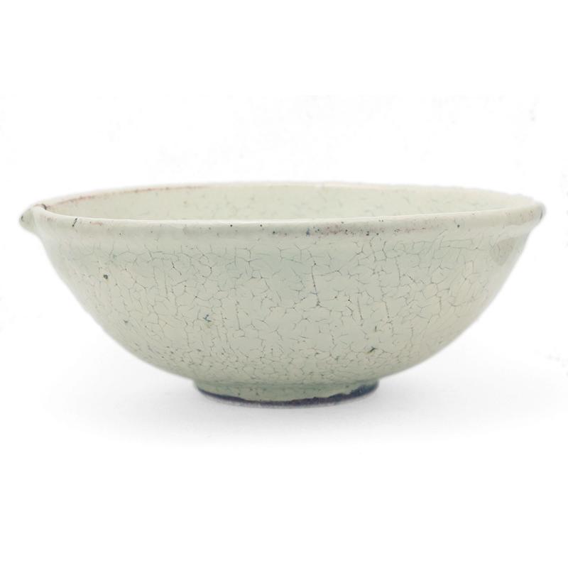 6.5寸白鉢・杉本太郎《中鉢・片口・21.0cm》 |  | 06