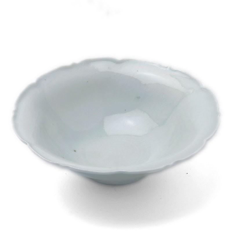 白磁：白磁5寸稜花鉢・杉本太郎《小鉢・15.0cm》 | 
