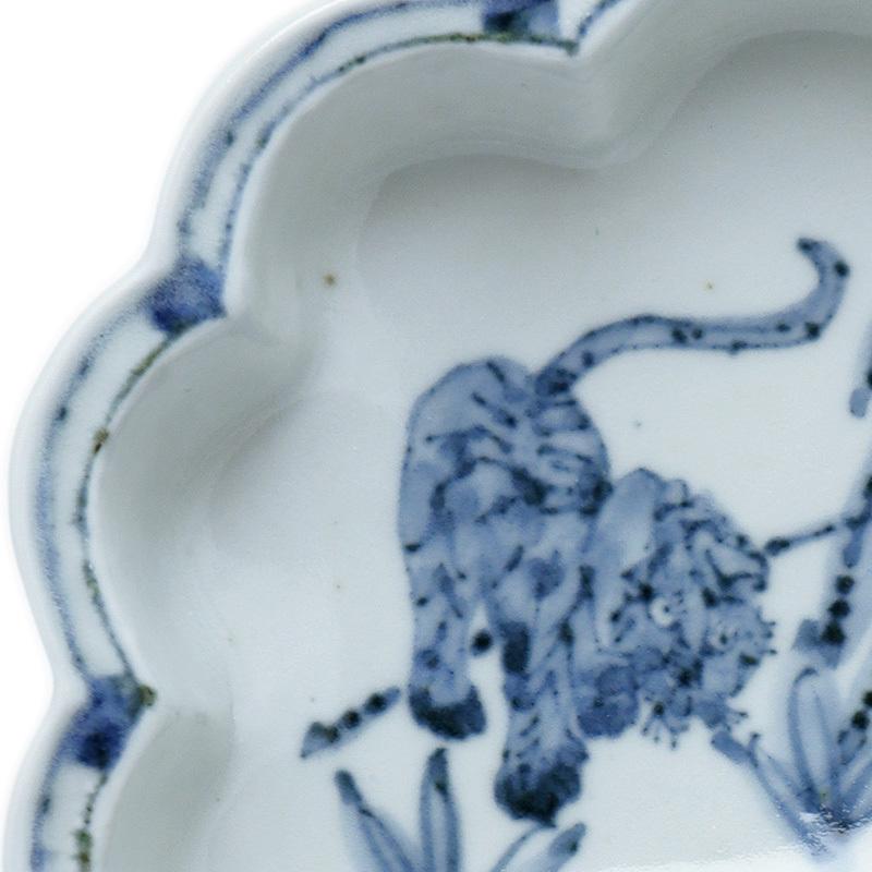 染付半菊向付・竹寅・杉本太郎《小鉢・16.5cm》 |  | 04