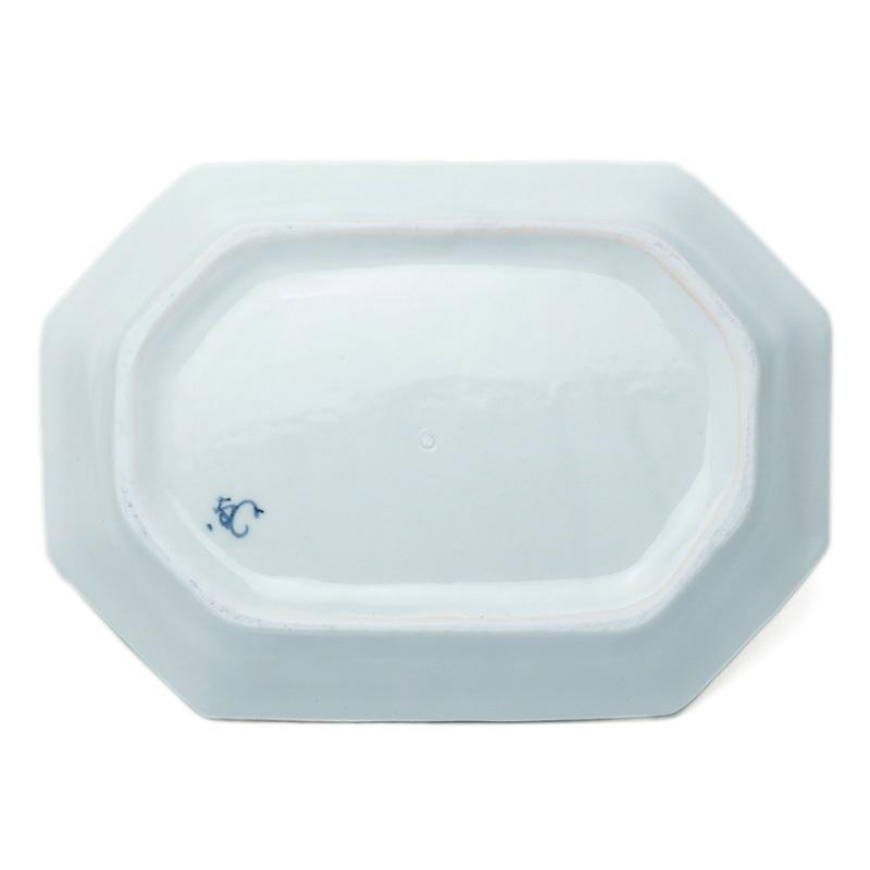 白磁：白磁八角長方皿・阿部春弥《小皿・17.0cm》 |  | 01