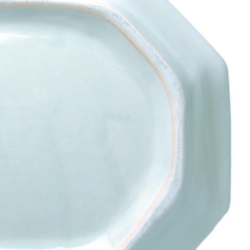 白磁：白磁八角長方皿・阿部春弥《小皿・17.0cm》 |  | 02