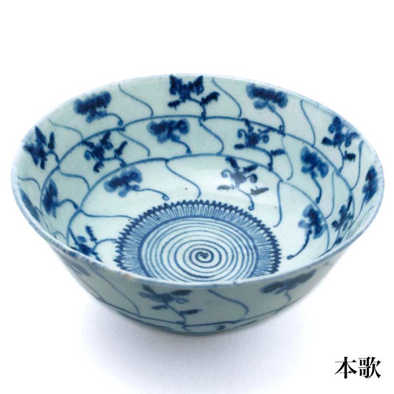 安南手7寸鉢・土山敬司《大鉢・21.2cm》の画像