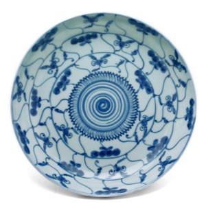 安南手：安南手7寸皿・土山敬司《中皿・21.3cm》
