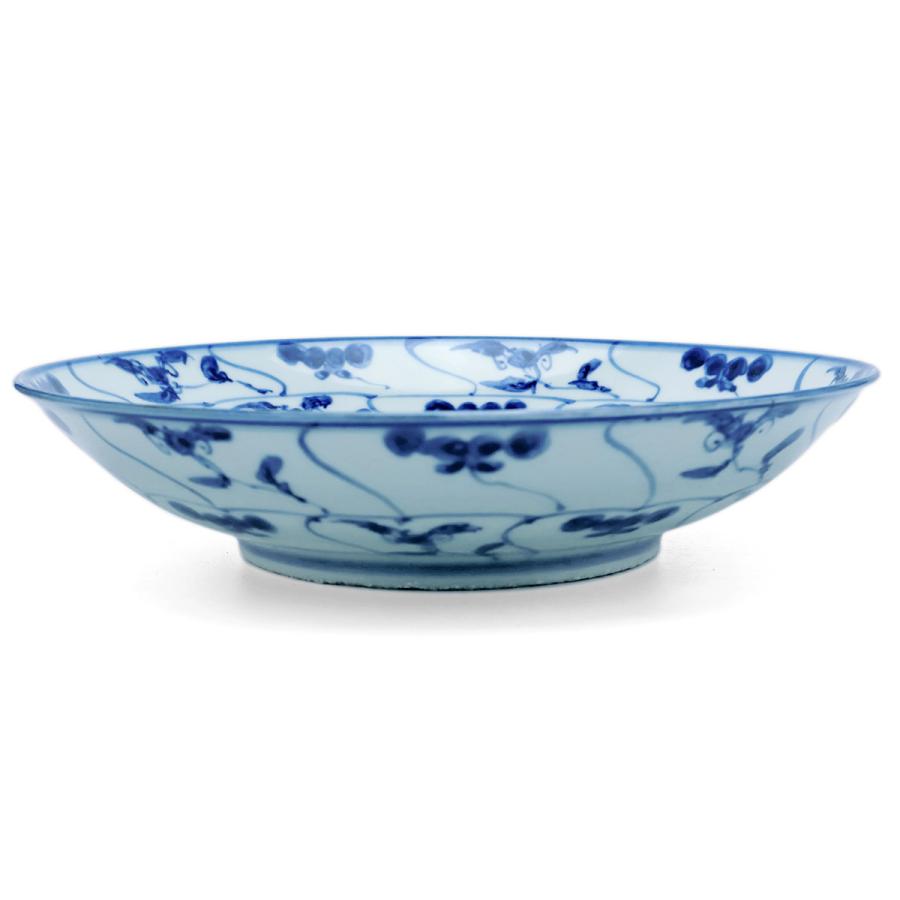 安南手：安南手8寸皿・土山敬司《大皿・盛皿・25.3cm》 : 和食器の愉し