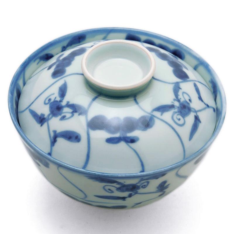 安南手蓋付丼・土山敬司《小丼・どんぶり・食器・麺鉢・うどん鉢・蕎麦