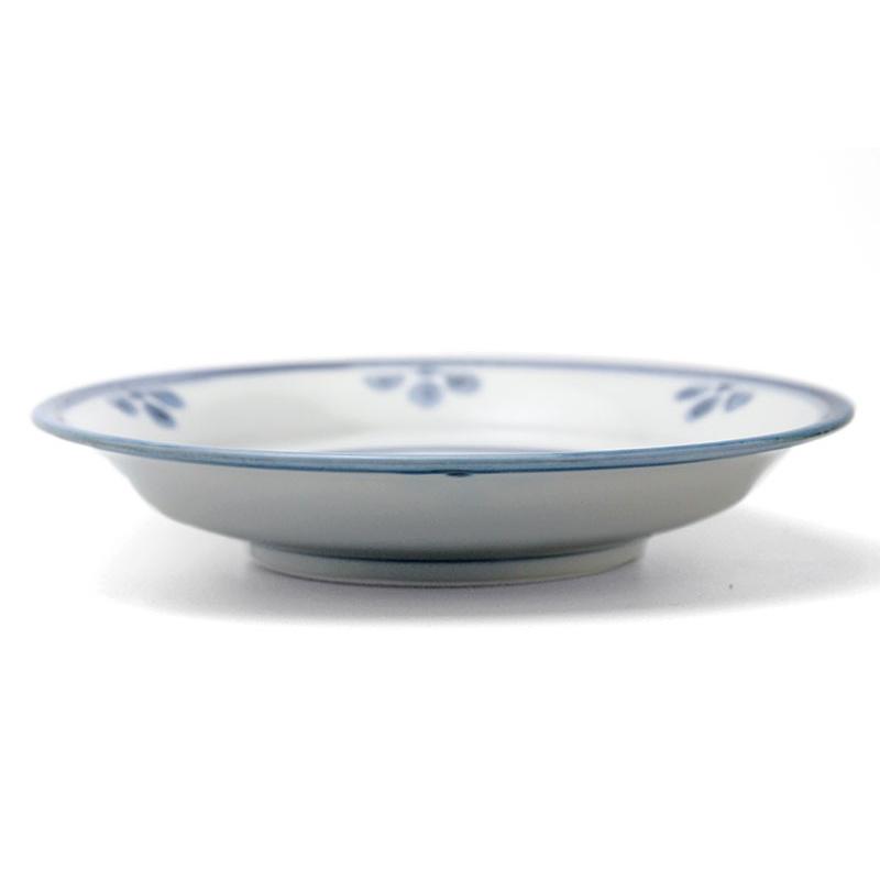 染付：白磁小鼓皿・大・土山敬司《小皿・取り皿・銘々皿・15.3cm》 |  | 01