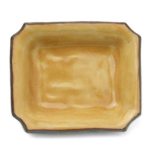 色絵隅切角小皿・樋山真弓《豆皿・7.5cm》 | 