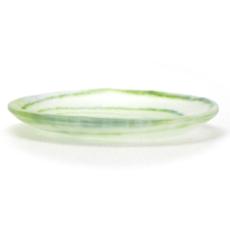 ガラス：渦皿7.5cm・d.Tam《豆皿・7.5cm》 |  | 01