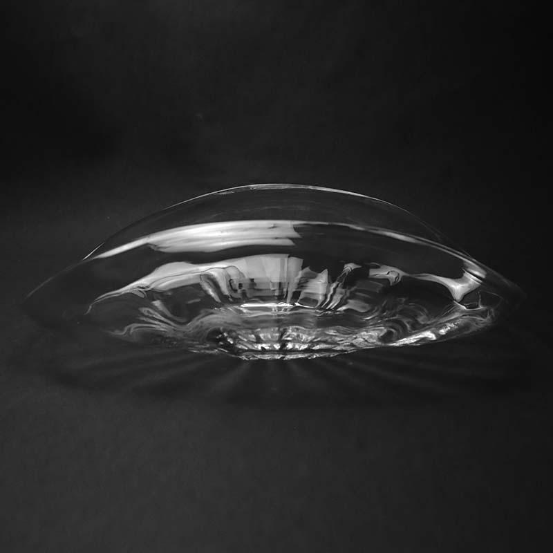 ガラス：楕円モール鉢・大・西山芳浩《中鉢・26.0cm》 |  | 01