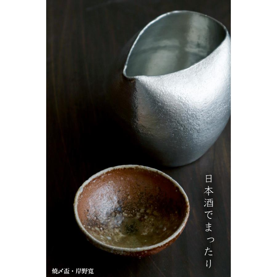 焼〆盃・岸野寛《盃・ぐい呑》 : 和食器の愉しみ 工芸店ようび - 通販