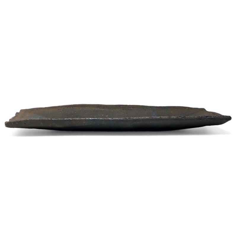 焼〆長皿・辻村塊《中皿・29.0cm》の画像