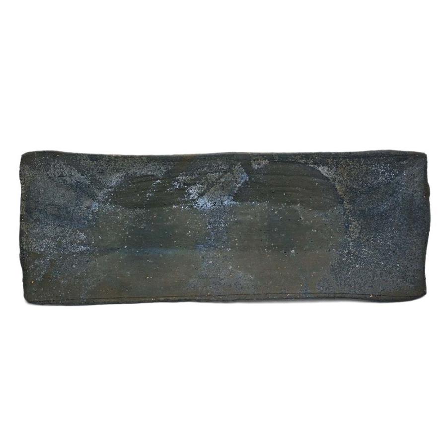 焼〆長皿・辻村塊《中皿・29.0cm》の画像